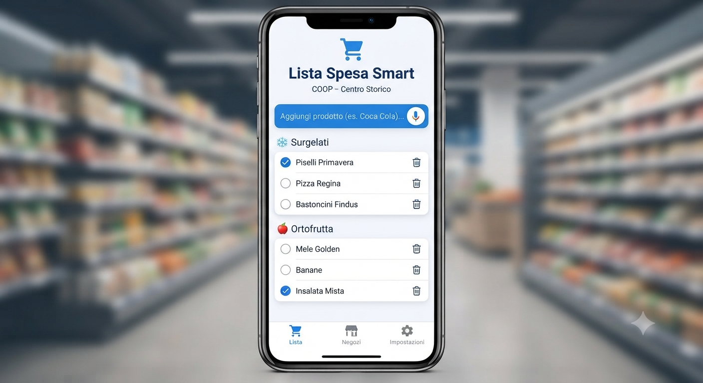 Anteprima App Lista Spesa